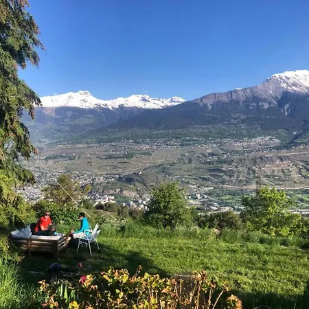 In Veysonnaz Near Lift Agettes